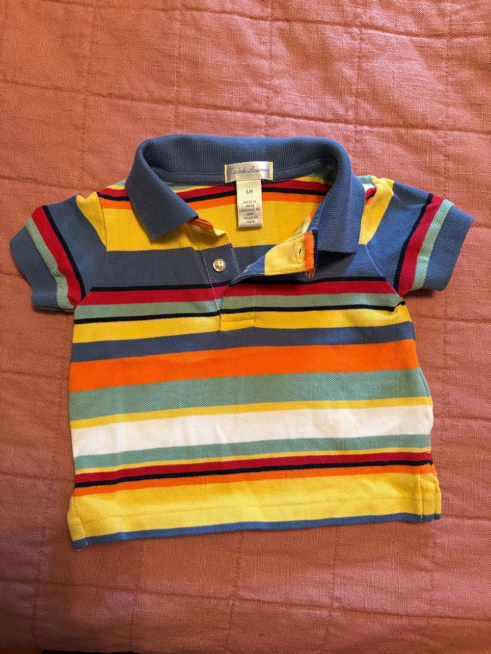 Ralph Lauren Striped Polo Shirt - Multicolor - Baby/Toddler